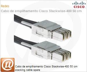 STACK-T1-50CM= - Cabo de empilhamento Cisco Stackwise-480 50 cm stacking cable spare