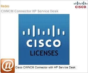CWNCM-1X-CONSD-K9= - Cisco CWNCM Connector with HP Service Desk 