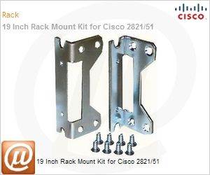 ACS-2821-51RM-19= - 19 Inch Rack Mount Kit for Cisco 2821/51