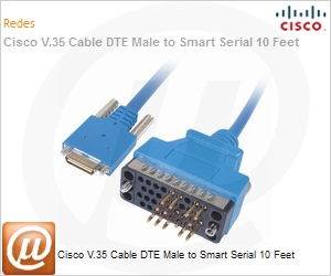CAB-SS-V35MT= - Cisco V.35 Cable DTE Male to Smart Serial 10 Feet