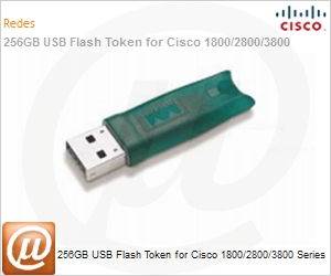 MEMUSB-256FT - 256GB USB Flash Token for Cisco 1800/2800/3800 Series