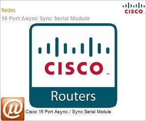 NM-16A/S= - Cisco 16 Port Async / Sync Serial Module