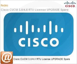 SW-CCM-UL-UPGRD= - Cisco CUCM 3.X/4.X RTU License UPGRADE Spare