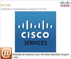 CON-SAS-CUSW25K - Extenso de Garantia Cisco Software Application Support 1 Ano 