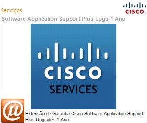 CON-SAU-AMS1AF - Extenso de Garantia Cisco Software Application Support Plus UPGRADEs 1 Ano 