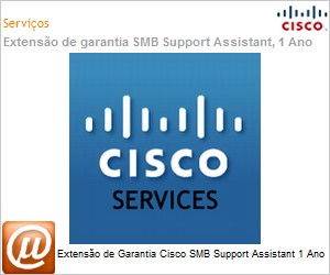 CON-SMBS-V224PSS - Extenso de Garantia Cisco Support Assistant 1 Ano 