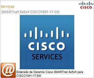 CON-SNTE-C1841ITE - Extenso de Garantia Cisco SMARTnet 8x5x4 para CISCO1841-1T-EM 