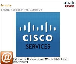 CON-SNTE-C2950-24 - Extenso de Garantia Cisco SMARTnet 8x5x4 para WS-C2950-24 