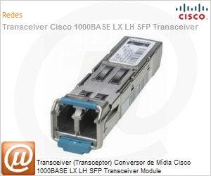 GLC-LH-SMD= - Conversor de Mdia [Transceptor] Transceiver Cisco 1000BASE LX LH SFP Transceiver Module