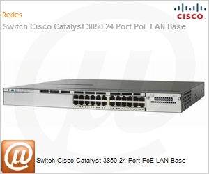 WS-C3850-24P-L - Switch Cisco Catalyst 3850 24 Port PoE LAN Base