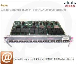 WS-X4424-GB-RJ45 - Cisco Catalyst 4500 24-port 10/100/1000 Module (RJ45)