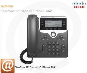 CP-7841-K9= - Telefone VoIP Cisco UC Phone 7841