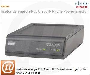 CP-PWR-INJ= - Injetor de energia PoE Cisco IP Phone Power Injector for 7900 Series Phones