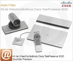 CTS-SX20-PHD4X-K9 - Kit de VdeoConferncia Cisco TelePresence SX20 QuickSet Precision