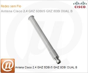 AIR-ANT2568VG-N= - Antena Cisco2.4 GHZ 6DBI/5 GHZ 8DBI DUAL B