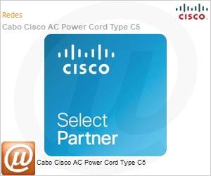 CAB-AC-C5-BRA= - Cabo Cisco AC Power Cord Type C5