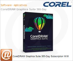 ESDCDGSSUB1YAM - CorelDRAW Graphics Suite 365-Day Subscription W/M 
