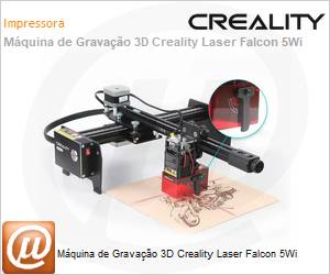 1005010027 - Mquina de Gravao 3D Creality Laser Falcon 5Wi 
