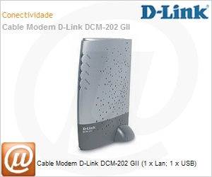 DCM-202GII - Cable Modem D-Link DCM-202 GII (1 x Lan; 1 x USB)