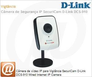 DCS-910 - Cmera de vdeo IP para Vigilncia SecuriCam D-Link DCS-910 Wired Internet IP Camera