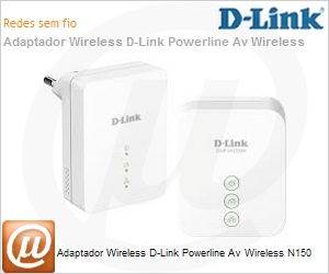 DHP-W220AV - Adaptador Wireless D-Link Powerline Av Wireless N150