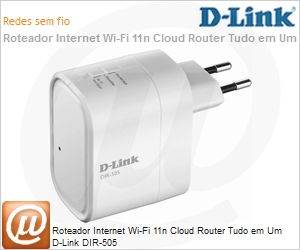 DIR-505 - Roteador Internet Wi-Fi 11n Cloud Router Tudo em Um D-Link DIR-505