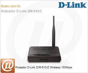 DIR-610/Z - Roteador D-Link DIR-610/Z Wireless 150Mbps
