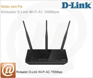 DIR-819 - Roteador D-Link Wi-Fi AC 750Mbps