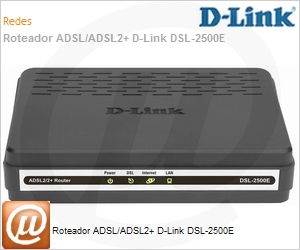 DSL-2500E - Roteador ADSL/ADSL2+ D-Link DSL-2500E