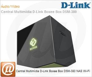 DSM-380 - Central Multimdia D-Link Boxee Box DSM-380 NAS Wi-Fi