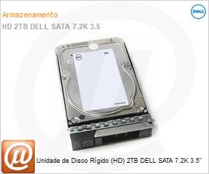 161-BCBC - Unidade de Disco Rgido (HD) 2TB DELL SATA 7.2K 3.5"