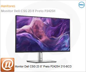 210-BCDO-CP114 - Monitor Dell CSG 23 8" Preto P2425H 210-BCD 