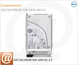 345-BGSQ - SSD Dell 960GB SSD SATA MU 2.5" 