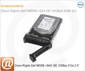 345-BHSC - Disco Rgido Dell 960GB vSAS ISE 12GBps 512e 2.5" 