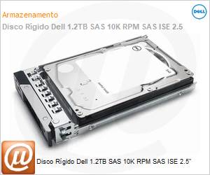 400-ATJL - Disco Rgido Dell 1.2TB SAS 10K RPM SAS ISE 2.5" 