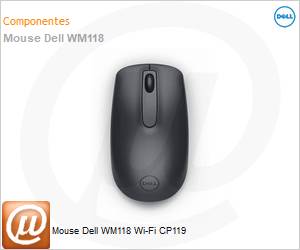 570-BBHM - Mouse Dell WM118 Wi-Fi CP119