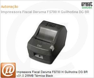 62403232311 - Impressora Fiscal Daruma FS700 H Guilhotina DG BR v01.0 256MB Trmica Black