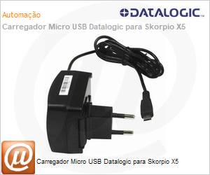 94ACC0329 - Carregador Micro USB Datalogic para Skorpio X5