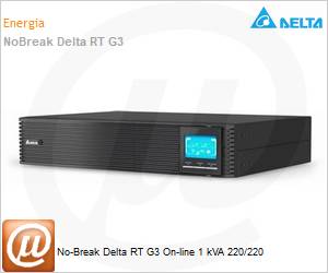 UPA102R2RX0B0B1 - No-Break Delta RT G3 On-line 1 kVA 220/220 