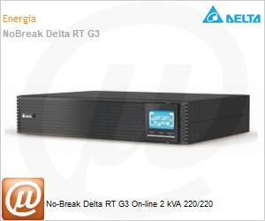 UPA202R2RX0B0B1 - No-Break Delta RT G3 On-line 2 kVA 220/220 