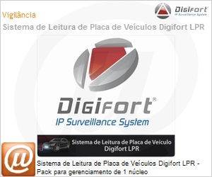 DGFLC1101V1 - Sistema de Leitura de Placa de Veculos Digifort LPR - Pack para gerenciamento de 1 ncleo 
