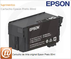 T40W120 - Cartucho de tinta original Epson Preto 80ml 
