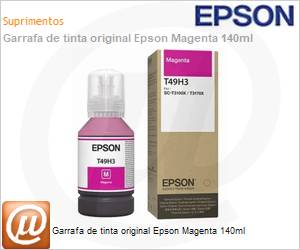 T49H300 - Garrafa de tinta original Epson Magenta 140ml