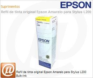 T664420-AL - Refil de tinta original Epson Amarelo para Stylus L200 Bulk-Ink