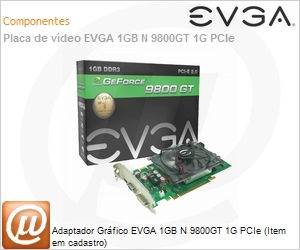 01G-P3-N988-TR - Adaptador Grfico EVGA 1GB N 9800GT 1G PCIe (Item em cadastro)