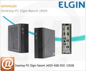 46E3N422D140 - Desktop PC Elgin Nano4 J4025 4GB SSD 128GB 