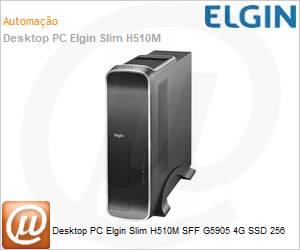 46E3S311E240 - Desktop PC Elgin Slim H510M SFF G5905 4G SSD 256