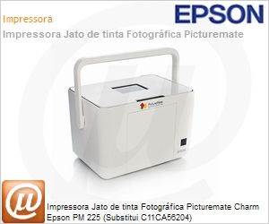 C11CA56205 - Impressora Jato de tinta Fotogrfica Picturemate Charm Epson PM 225 (Substitui C11CA56204)