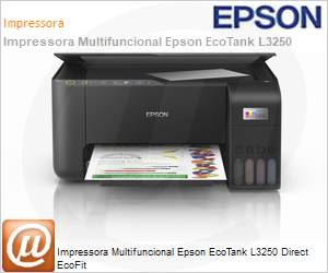 C11CJ67303 - Impressora Multifuncional Tanque de tinta Epson EcoTank L3250 Direct EcoFit 