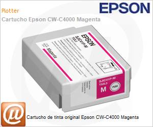 C13T52L320 - Cartucho de tinta original Epson CW-C4000 Magenta
